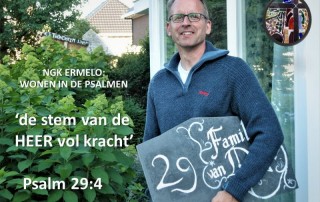 wonen in Psalm 29, nederlands gereformeerde kerk Harderwijk